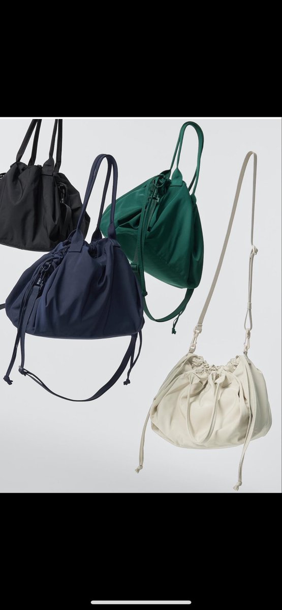 adelinovia's tweet image. Guys aku ready lebihan jastipan tas serut Uniqlo inii warna navy dan ivory. Udah ready Jkt tinggal kirim ajaa yuk siapa mau onlyy 320k☺️ #jastipjepang