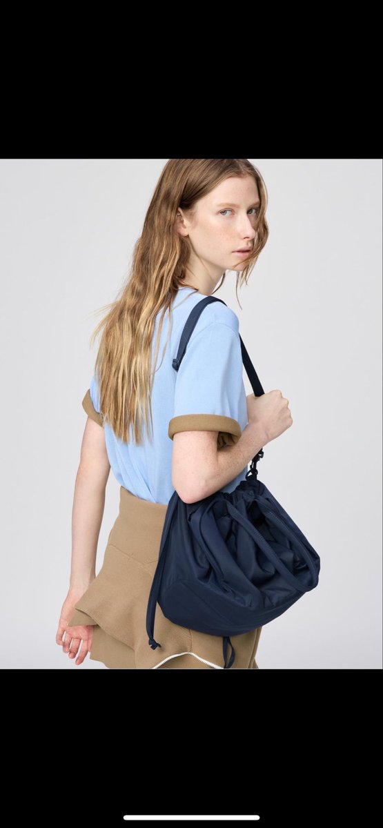 adelinovia's tweet image. Guys aku ready lebihan jastipan tas serut Uniqlo inii warna navy dan ivory. Udah ready Jkt tinggal kirim ajaa yuk siapa mau onlyy 320k☺️ #jastipjepang