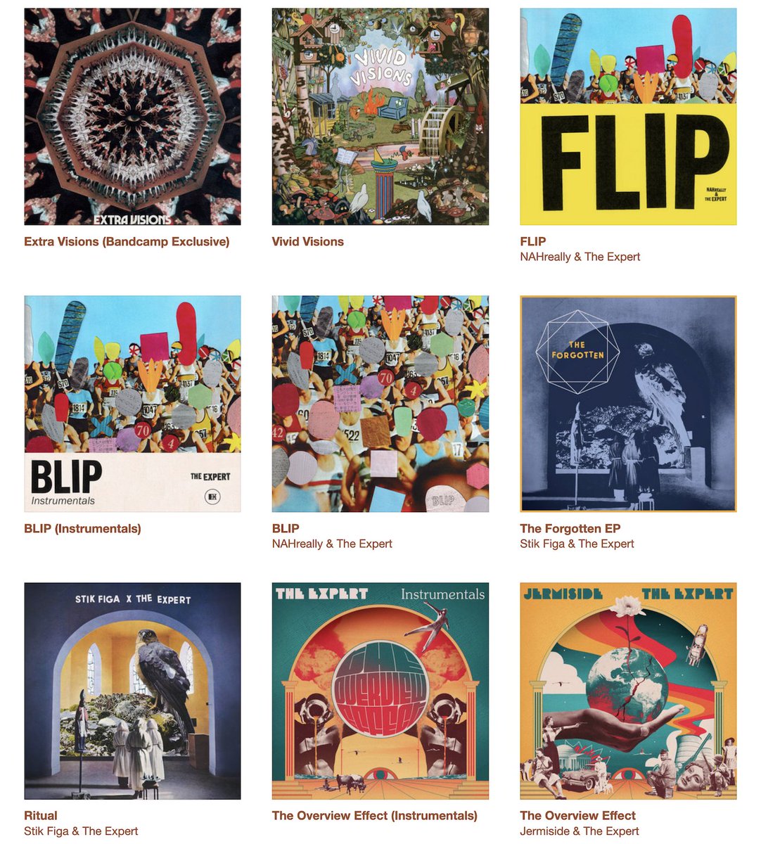 itstheexpert's tweet photo. BANDCAMP Friday: https://t.co/tgKAN5DCc5
Excursions (2019)
Jermiside &amp; The Expert: The Overview Effect
Stik Figa &amp; The Expert: Ritual (2023) &amp; The Forgotten EP (2023) 
NAHreally &amp; The Expert: BLIP (2024) &amp; FLIP EP (2024)
The Expert: Vivid Visions (2025)
....
2026 LP being mixed https://t.co/g0a9vk0BIz