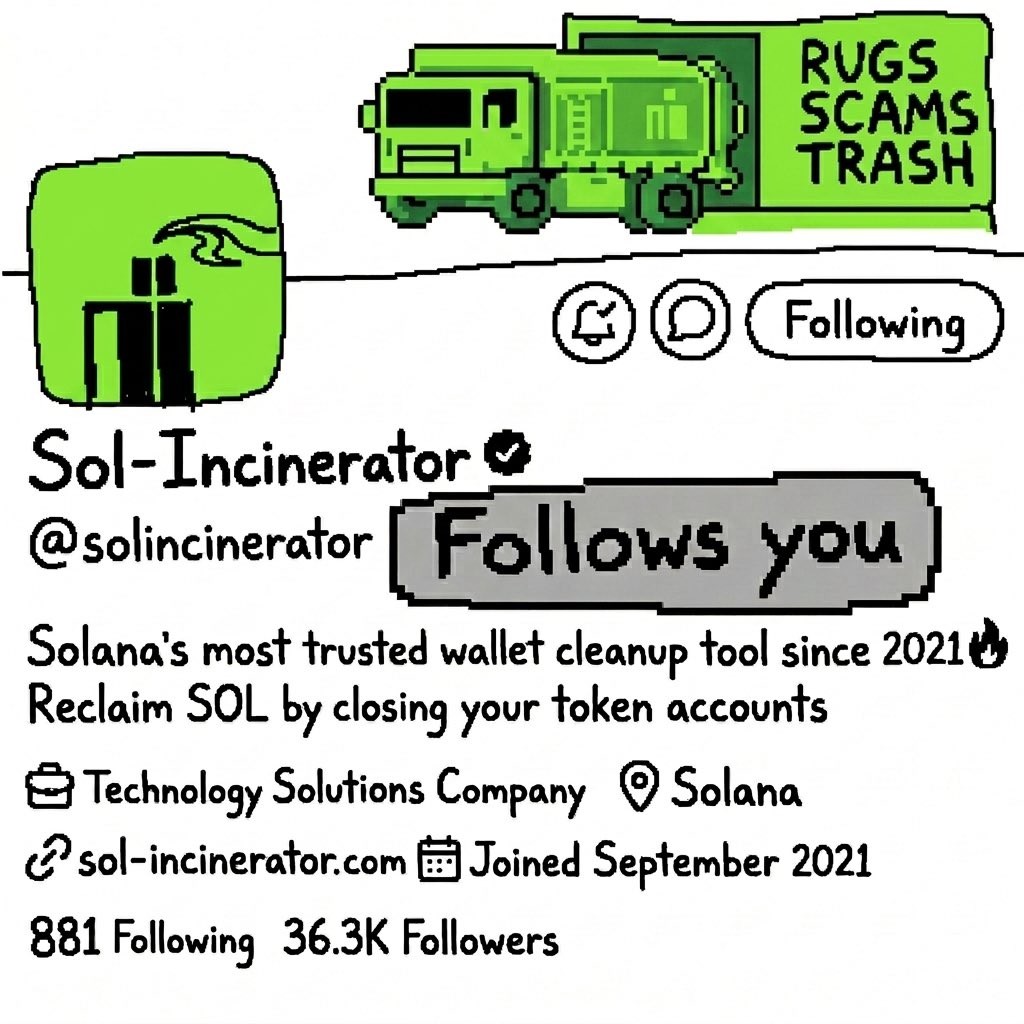 Sol-Incinerator tweet media