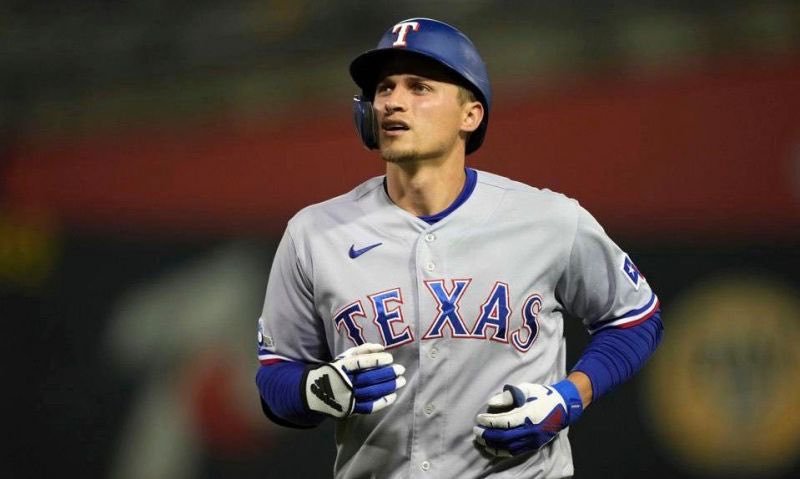 SleeperTigers's tweet image. Rangers preview before the series today👢 

Record: 7-9, 3rd place
Projected Starters: Mackenzie Gore (4.35, 31 IP), Kumar Rocker (3.38, 26.2 IP), Jack Leiter (5.17, 31.1 IP)

Key Hitters: 
Corey Seager (.207, 6 HR)
Brandon Nimmo (.290, 4 HR, .824 OPS)
Josh Jung (.317, 4 HR, .925