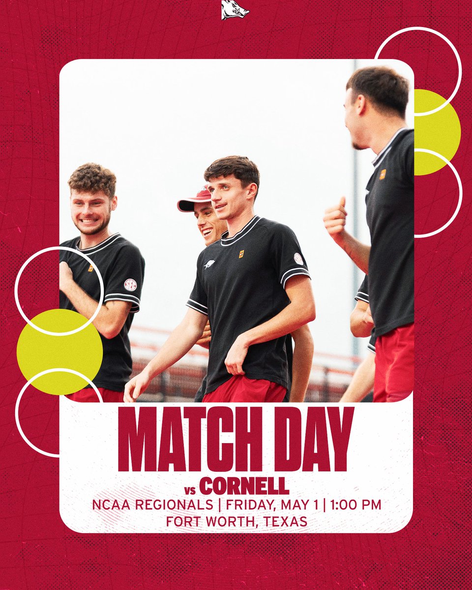 Arkansas Men’s Tennis 🐗 tweet media