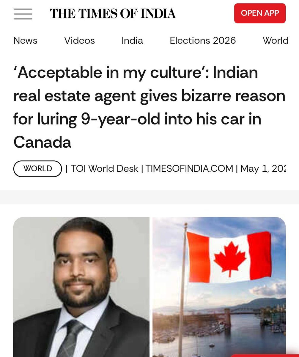 By "my culture", Did Manoj Govindbalunikam mean "Sanatana Dharma"?

If not, why not?