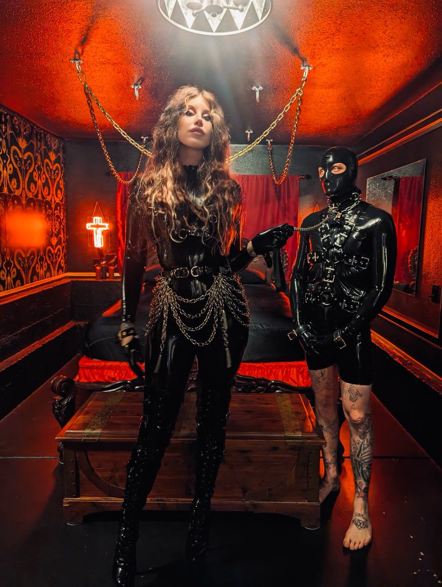 Dominatrix Rin ❤️‍🔥 The Blasphemy Queen tweet media