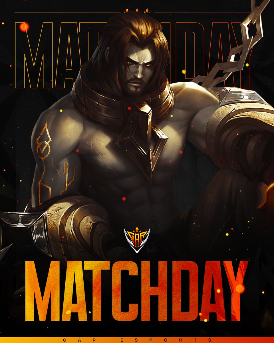 GAR_Esport's tweet photo. DÍA DE PARTIDO. DÍA DE GAR. 🏟️

Volvemos al CT con más hambre que nunca. Los chavales están listos para prenderle fuego a la grieta.

🕒 18:00h 
🏆 Pandemonium Chaos [ Q1 OPEN ]

¡Aupa GAR! 💪
#GoGAR https://t.co/cifUbF279v