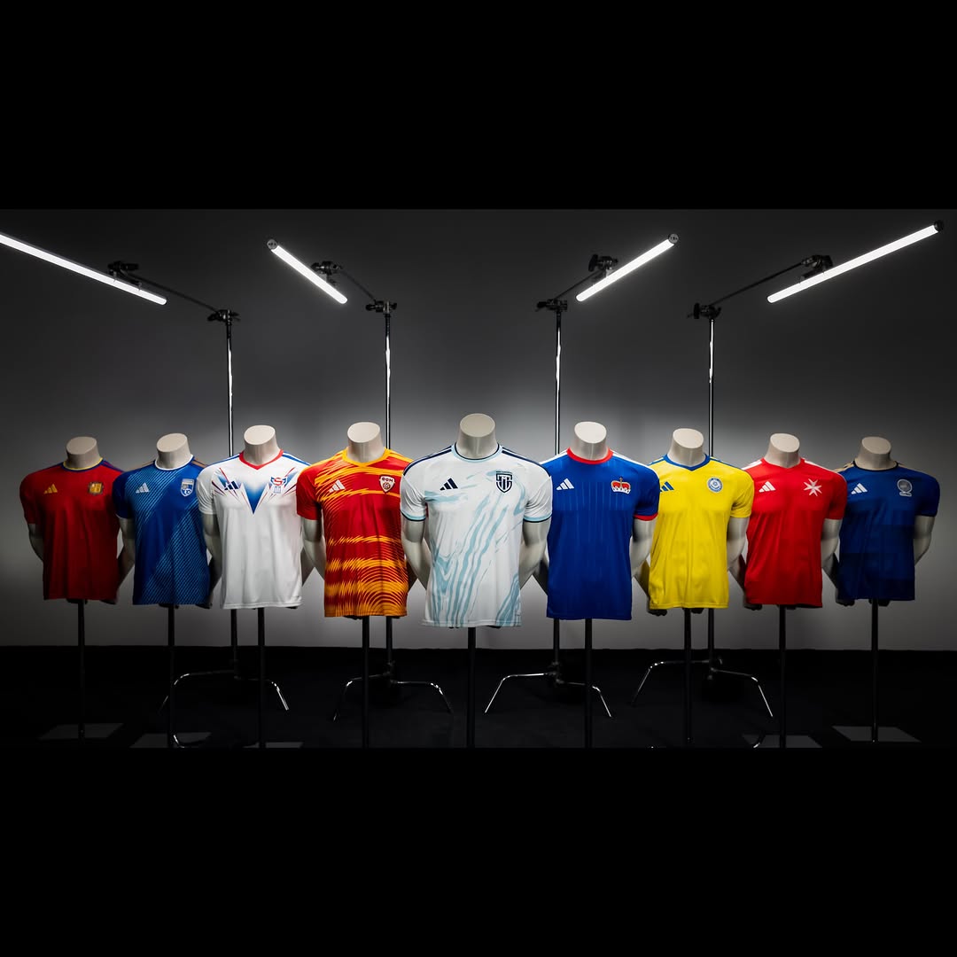soccerjerseynws's tweet photo. Under the UEFA Kit Assistance Scheme, adidas and UEFA released the 2026/27 kits for 10 smaller national teams in Europe.

🇦🇩🇧🇾🇨🇾🇫🇴🇰🇿🇽🇰🇱🇮🇲🇹🇲🇰🇸🇲

The list includes Andorra, Belarus, Cyprus, Faroe Islands, Kazakhstan, Kosovo, Liechtenstein, Malta, North Macedonia, and San Marino.

According to the briefing, the designs reflect the countries’ footballing culture and history. 

You can judge that for yourself ⬇️