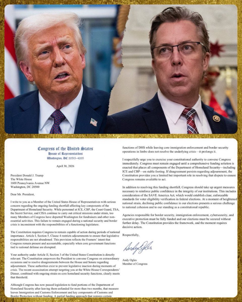 Congressman Andy Ogles tweet media