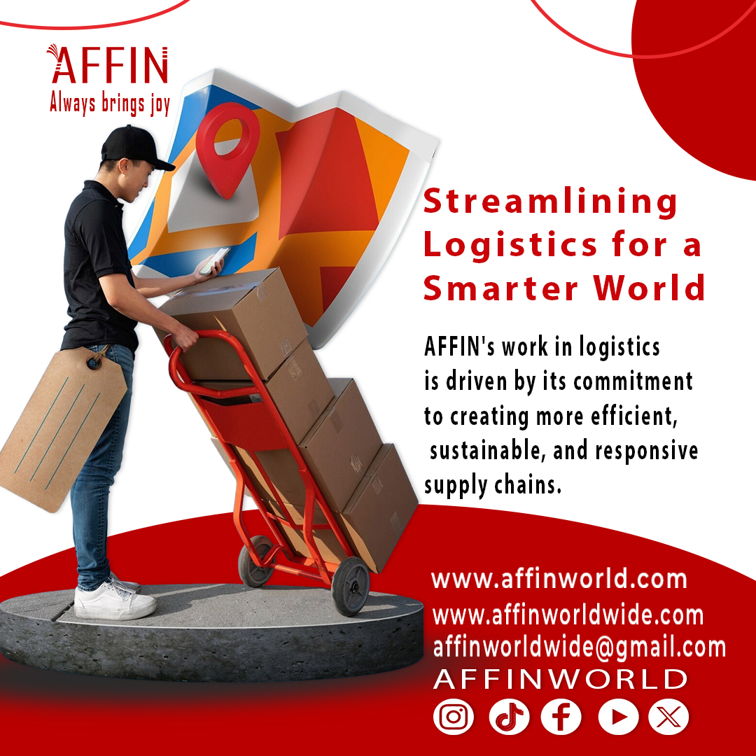 Affinworldwide's tweet image. From origin to destination, we’ve got you covered. 

#AffinLogistics #EndToEndSolutions #LogisticsMadeEasy #ReliableTransport #SupplyChainExperts