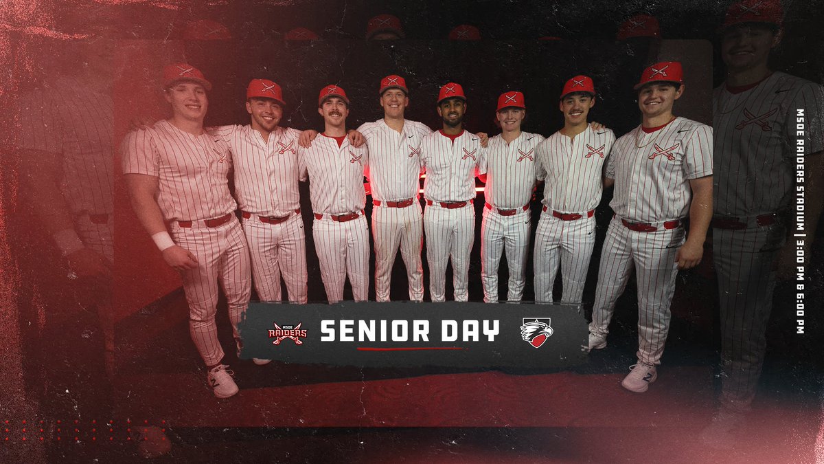 MSOE_Raiders's tweet image. 🚨𝐒𝐄𝐍𝐈𝐎𝐑 𝐃𝐀𝐘🚨
⚾️@MSOE_Baseball vs. Edgewood
⏰3:00 p.m. &amp;amp; 6:00 p.m.
📍MSOE Raiders Stadium
📺fan.hudl.com/usa/wi/milwauk…
📊msoe.sidearmsports.com/sidearmstats/b…

#TheRaiderWay #d3baseball