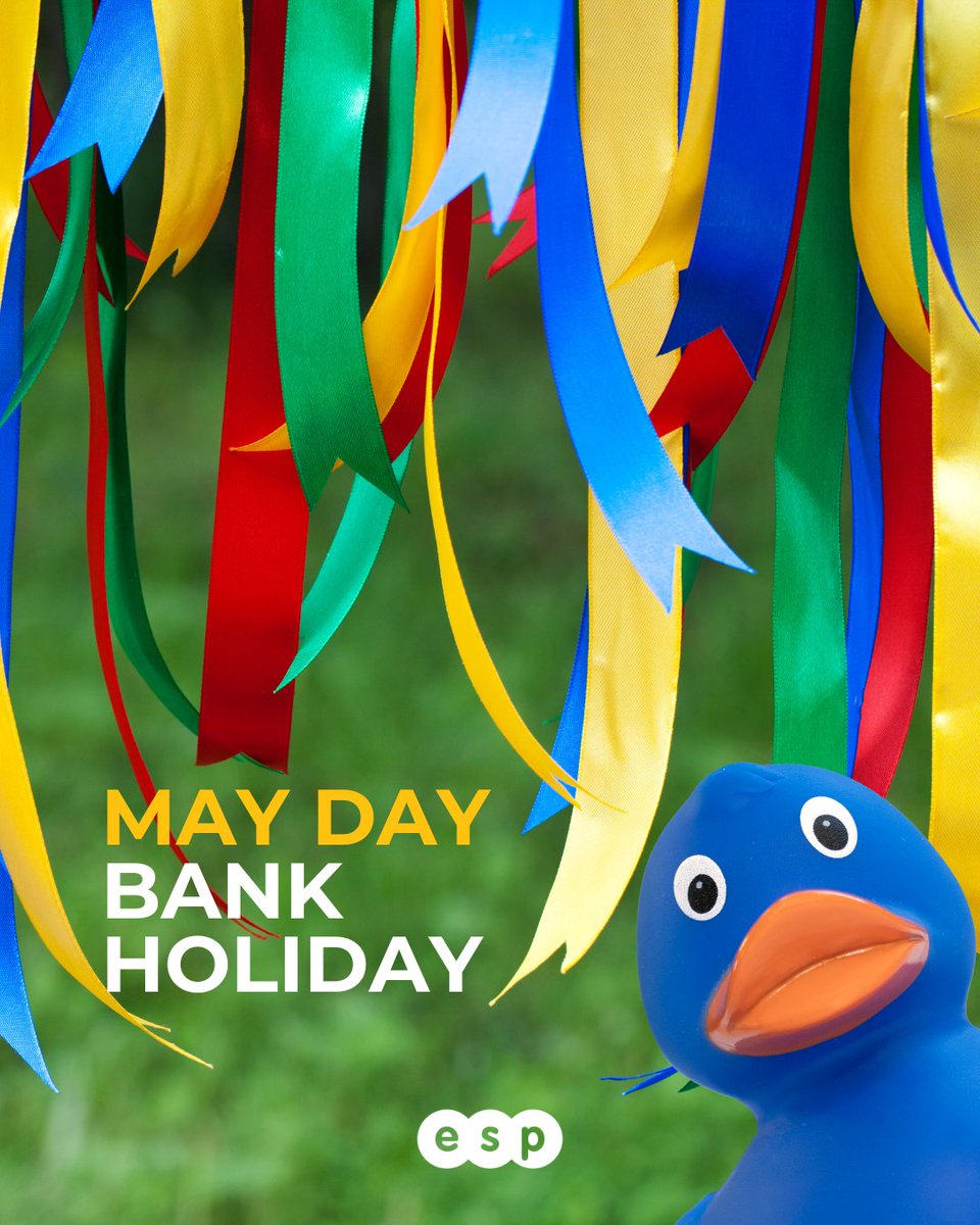 ESPProjects's tweet image. 🚪 ESP Projects is now closed for the Bank Holiday weekend 🇬🇧
⏰ Closed from 5pm today
✅ Reopening Tuesday 5th May at 9am
Wishing our clients, followers &amp;amp; suppliers a brilliant long weekend 🌞🤞🦆
#BankHoliday #ESPProjects #ITSupport #LongWeekend #ESPDuck