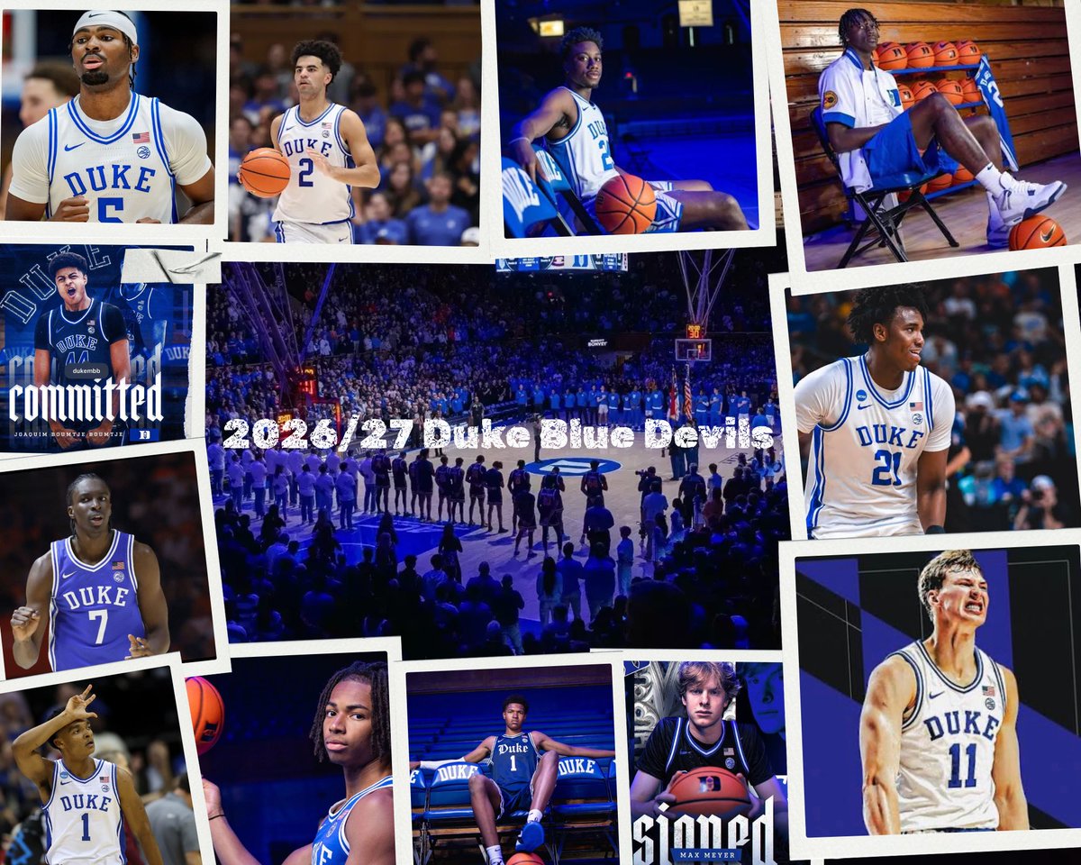BeardedBlueDevl's tweet image. Outside of what I’d assume are practice pieces, the roster feels set.

So I’ll ask it straight 🔥
Is Duke actually going 9+ deep… or is that just talk?

Platoon system? Who starts? Who gets left out?

I need answers 😮‍💨

#Duke #DukeBasketball #CollegeBasketball
