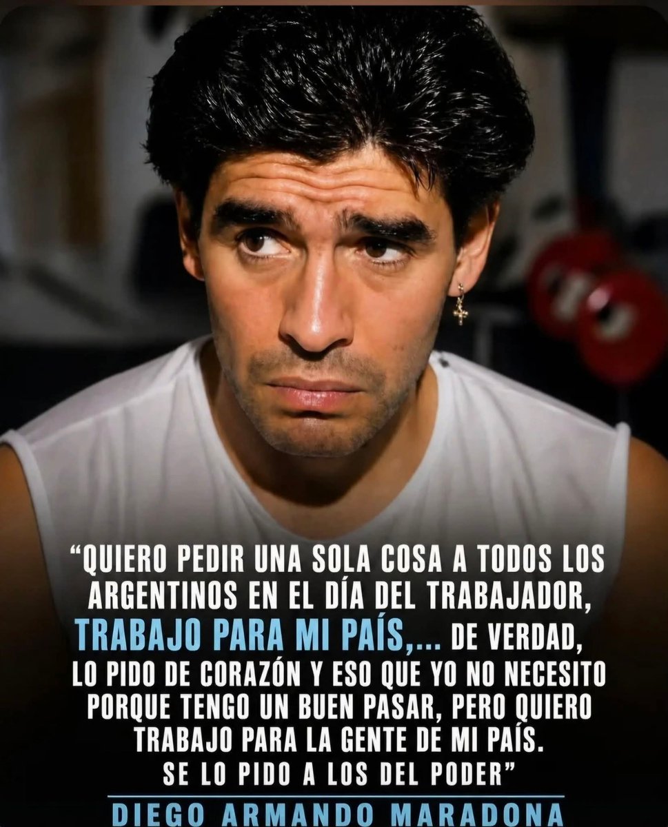 🇦🇷💙🔟♾️ #DiaDelTrabajador
#DecanosMaradonianos✌🏼
#AlEnemigoNiJusticia🖕🏼
#DiegoEterno ♾️🙏🏻
#DiegoVive ✊🏼
