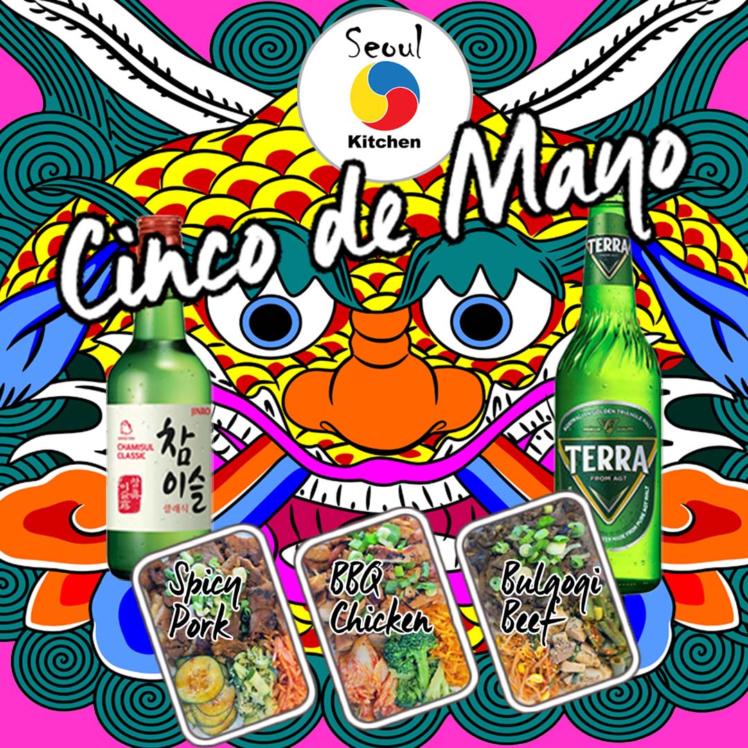 SeoulKitchenRC's tweet photo. Celebrate Cinco de Mayo at Seoul Kitchen! 🌮✨ While we specialize in authentic Korean flavors, we love celebrating vibrant food cultures from around the world! 

👉 https://t.co/ZlOXqn0hhj

#SeoulKitchen #CincoDeMayo #CelebrateFlavor #RedwoodCityEats #KoreanCuisine https://t.co/IJayemfI0W