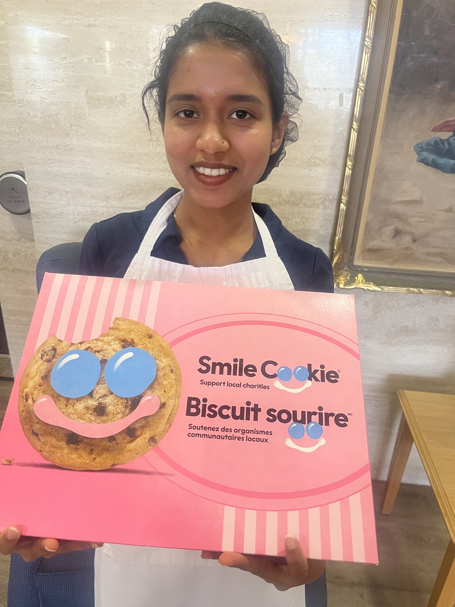 StBernardsRes's tweet photo. At St. Bernard’s, we’re proud to support our local Tim Hortons and their annual Smile Cookie campaign 😊
Our local location is supporting The Children's Breakfast Club, helping ensure kids in our community start their day with a healthy meal.
#StBernardsResidence #UniversalCare https://t.co/9n2YcxplXJ