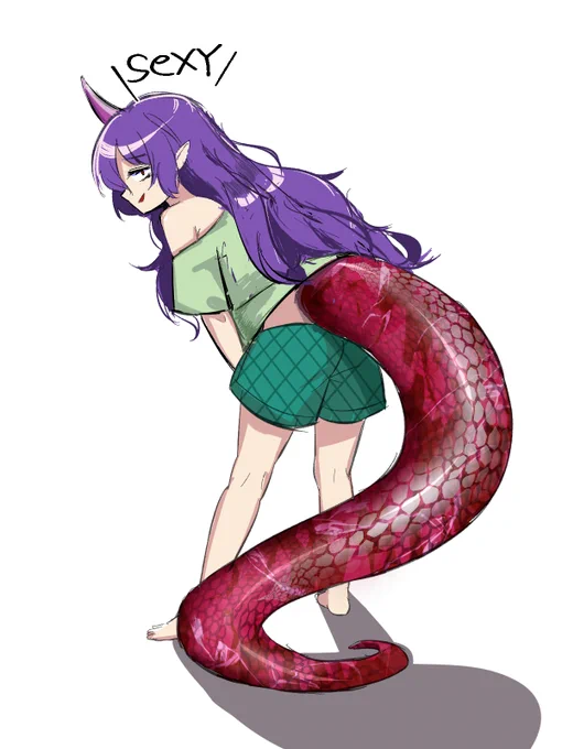 尻尾が太いほどエロいと認識してるちやり