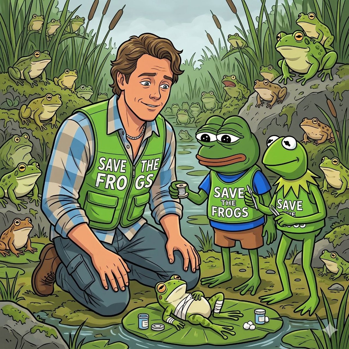 SAVE THE FROGS! | $FROGS tweet media