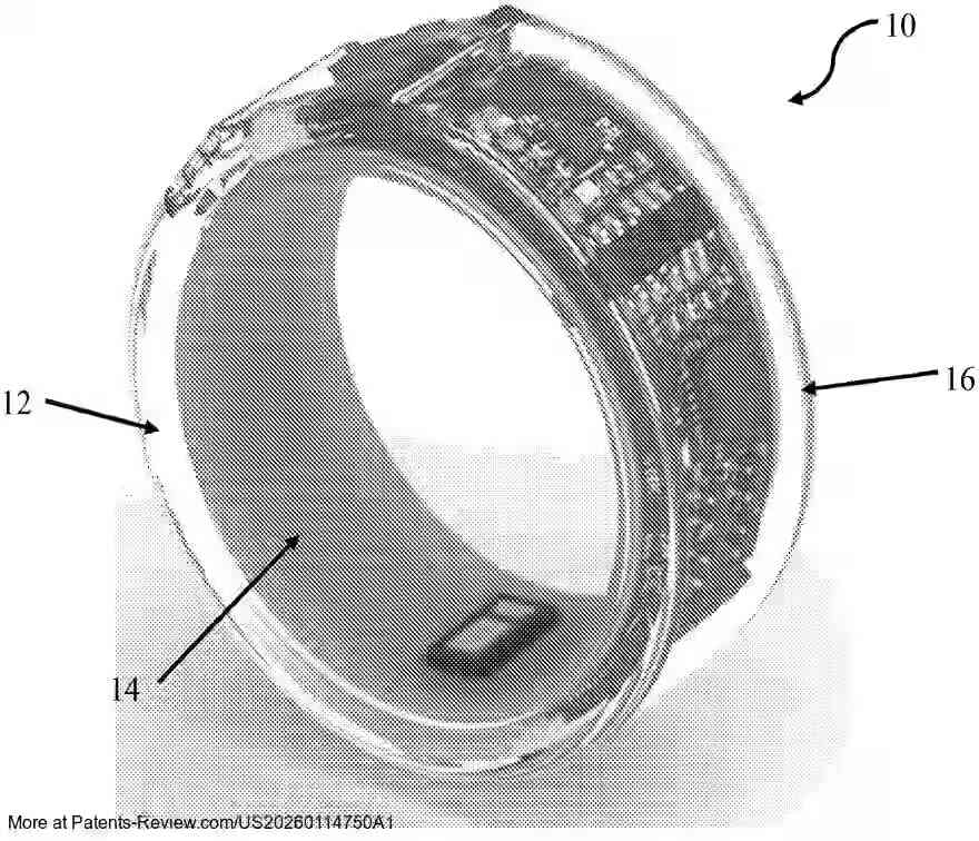 PatentPulse's tweet photo. New #PatentApplication #US20260114750A1 by #PennStateResearch
introduces a platform for #FingerMotionAnalytics &amp; #Healthcare applications.
Utilizes a smart ring with embedded sensors for 3D motion tracking &amp; blood alcohol concentration analysis.
#HealthTech #WearableTech https://t.co/N1Kcv831Nv