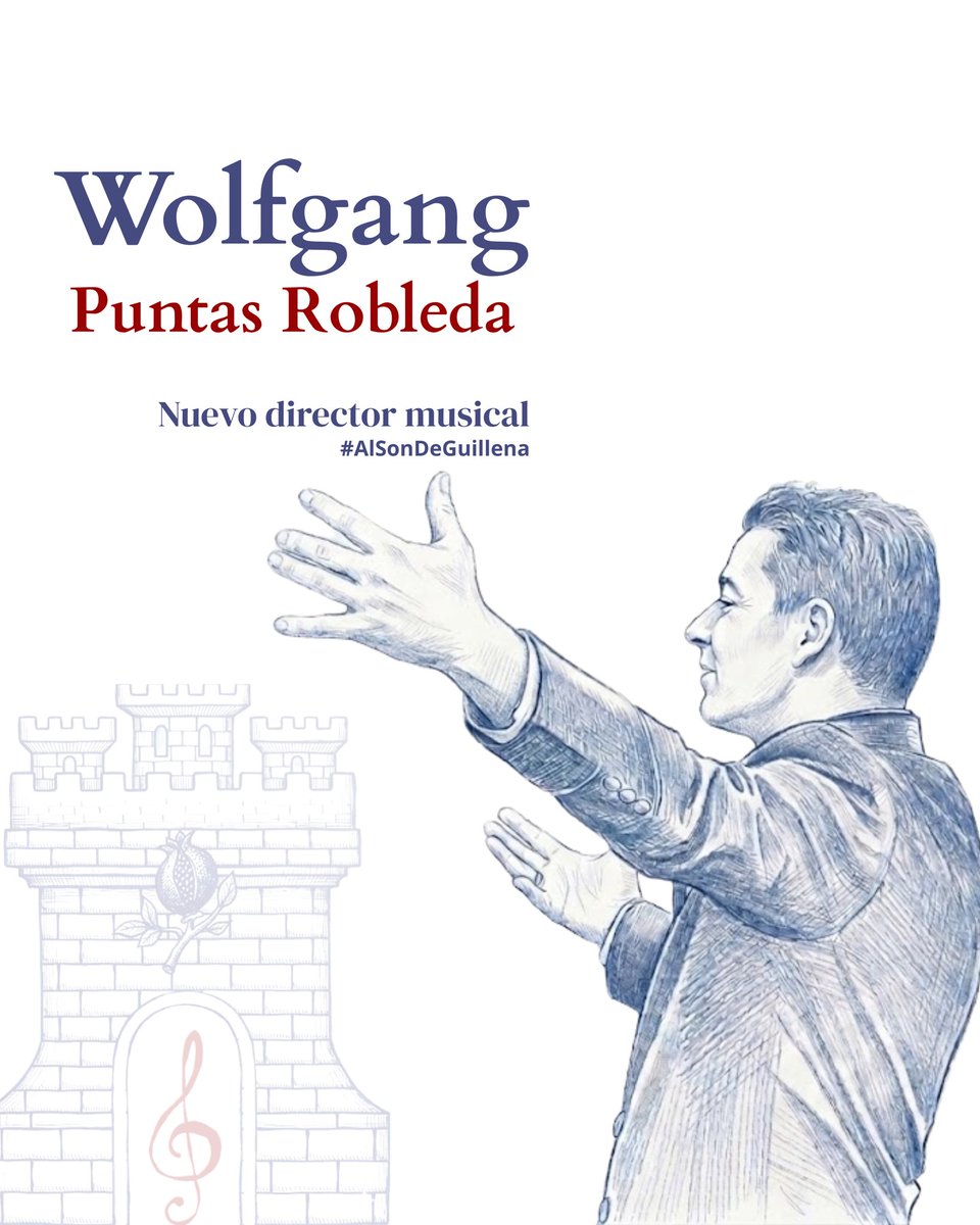 💙♥️ Wolfgang Puntas Robleda (<a href="/WPuntas/">wolfgang puntas</a>), nuevo director musical de la Banda de Música "Villa de Guillena".

👋 ¡Bienvenido, maestro!

📲 #AlSonDeGuillena
