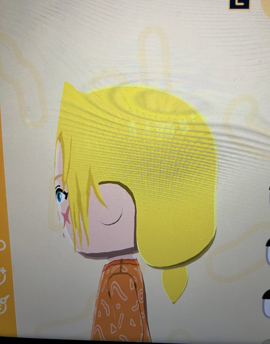 アトワイト作ってる時に、グレミオの髪これやん！！！
ての発見して嬉しかった(笑)

普通の一つ結びしかなくて、うーーん… てずっとなってたの。やっとしっくり。

シルエットだけじゃどんな髪か分からんねぇ