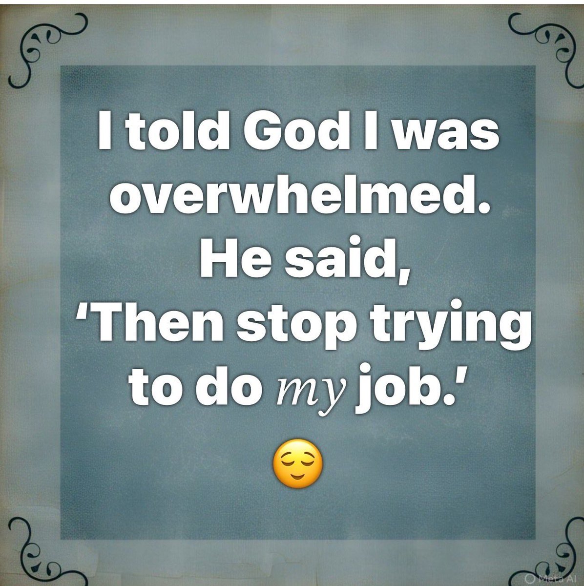 Cairnlodge1's tweet image. Don't #Stress yourself.  Leave it in the hands of our maker. 👑