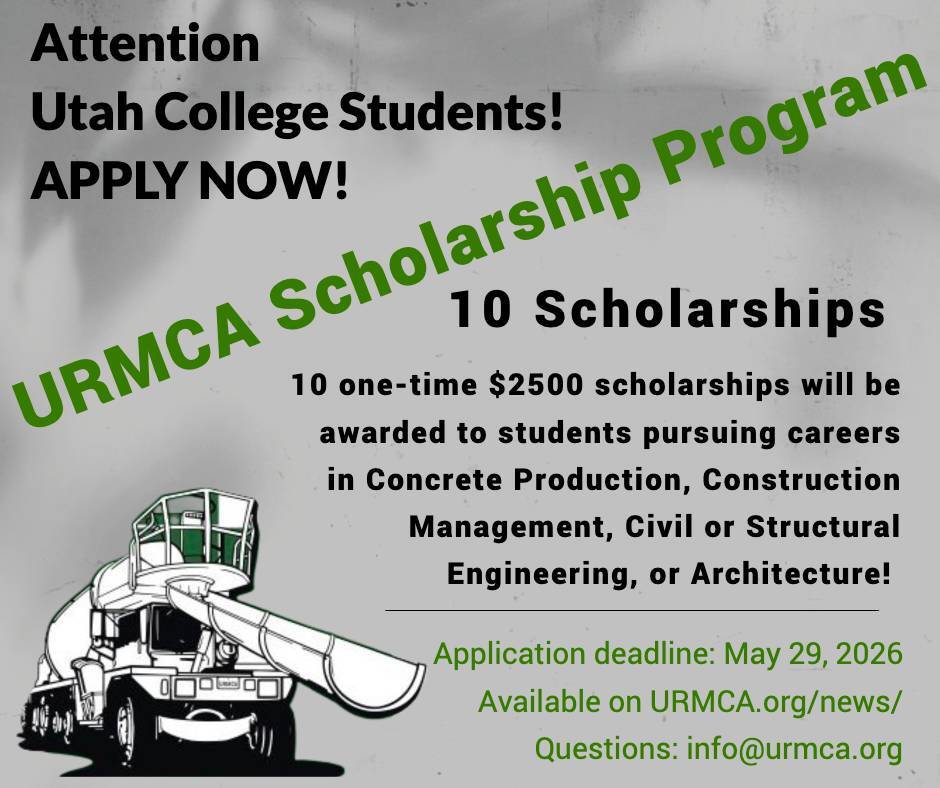 Utah Ready Mixed Concrete Association tweet media