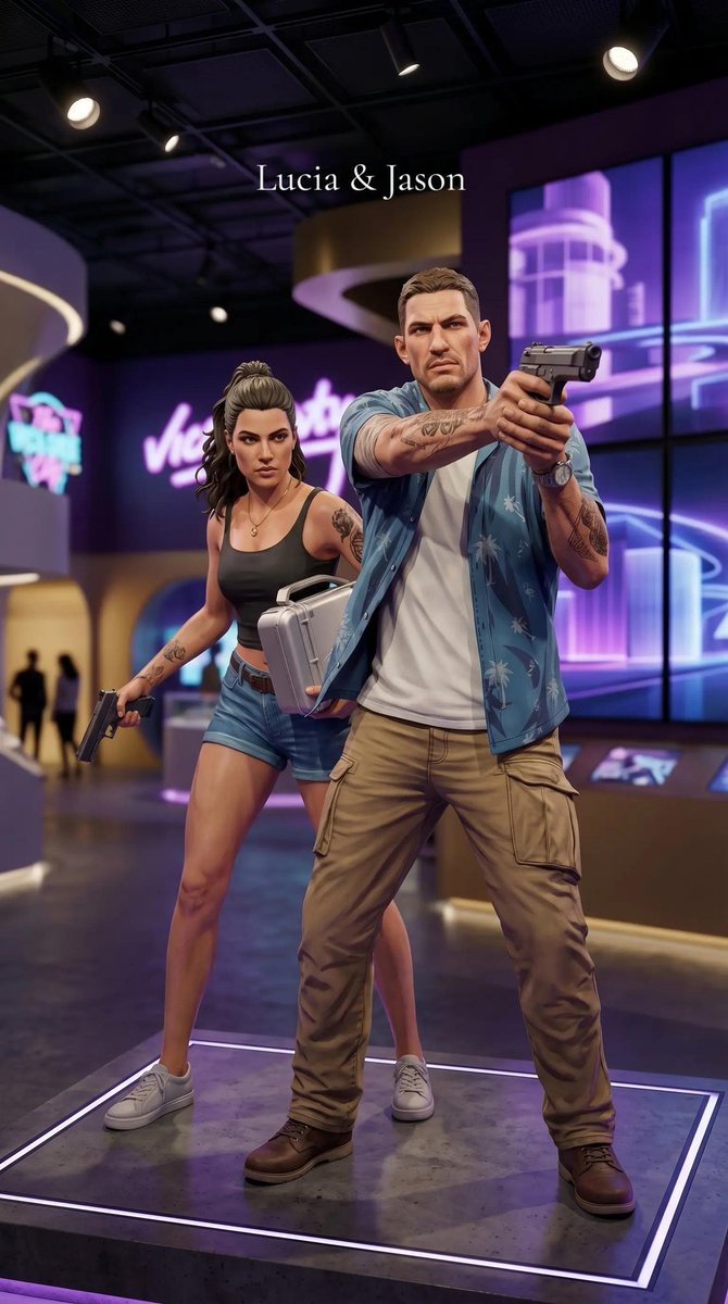 PainkillerH20's tweet image. GTA6 Figurines🗾🌴🌊🦩🌇🌃✈️🐎 #GTA #GTA6 #GTAVI