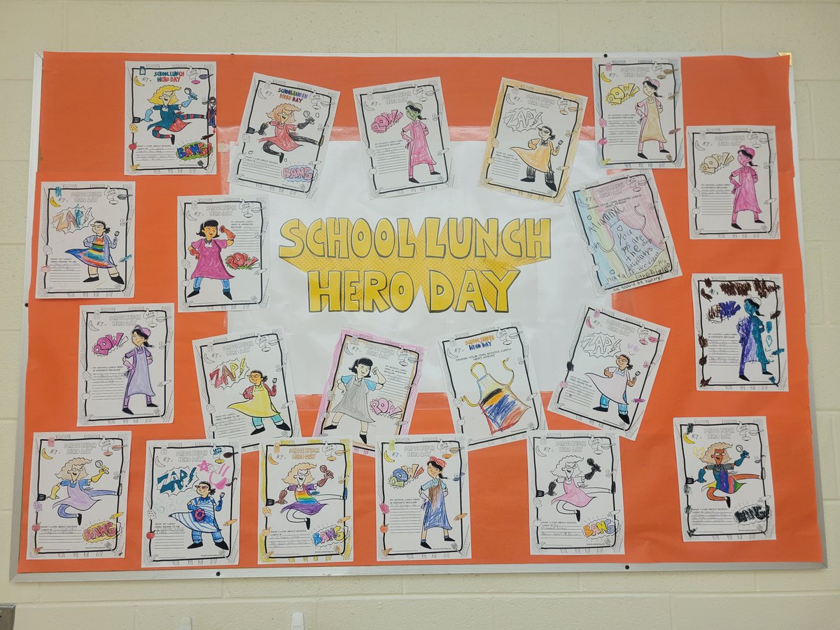 SSanchezD86's tweet photo. Happy Lunch Hero Day to our Sanchez lunchroom staff! https://t.co/FkOgScVH3I
