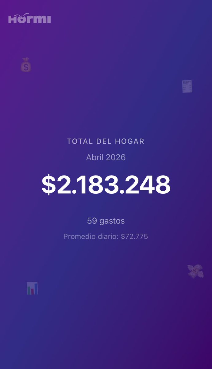 hormiapp's tweet photo. Hoy enviamos los resúmenes de gastos a nuestros usuarios! Empezá a cargar tus gastos hoy y lo recibís el primero de cada mes! https://t.co/Ssi4wYtaI2