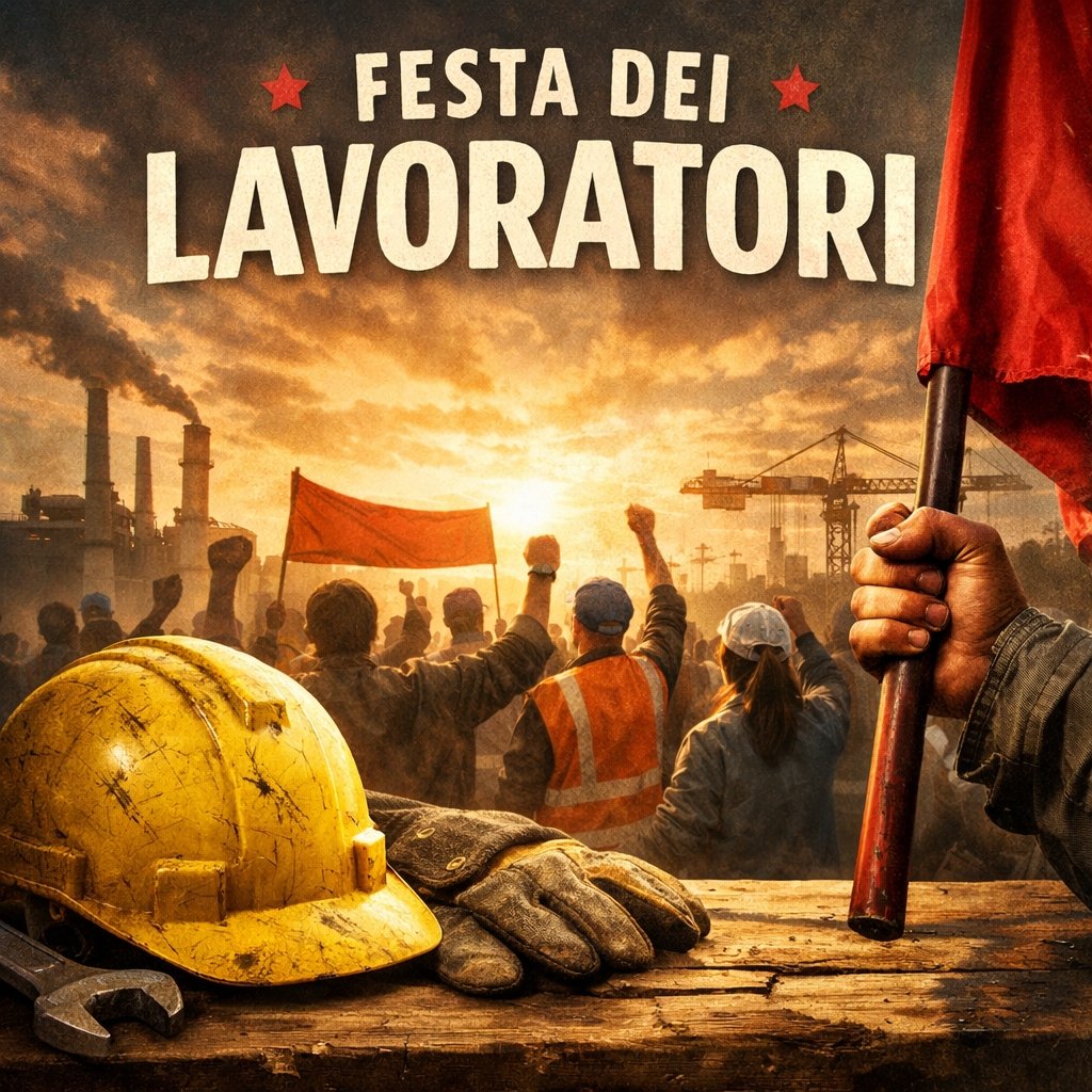 CosimoFra70's tweet photo. Buon primo maggio!
#festadeilavoratori #lavoro #dignita #diritti #primomaggio #tutele #sicurezza https://t.co/Qksd6bCFO8