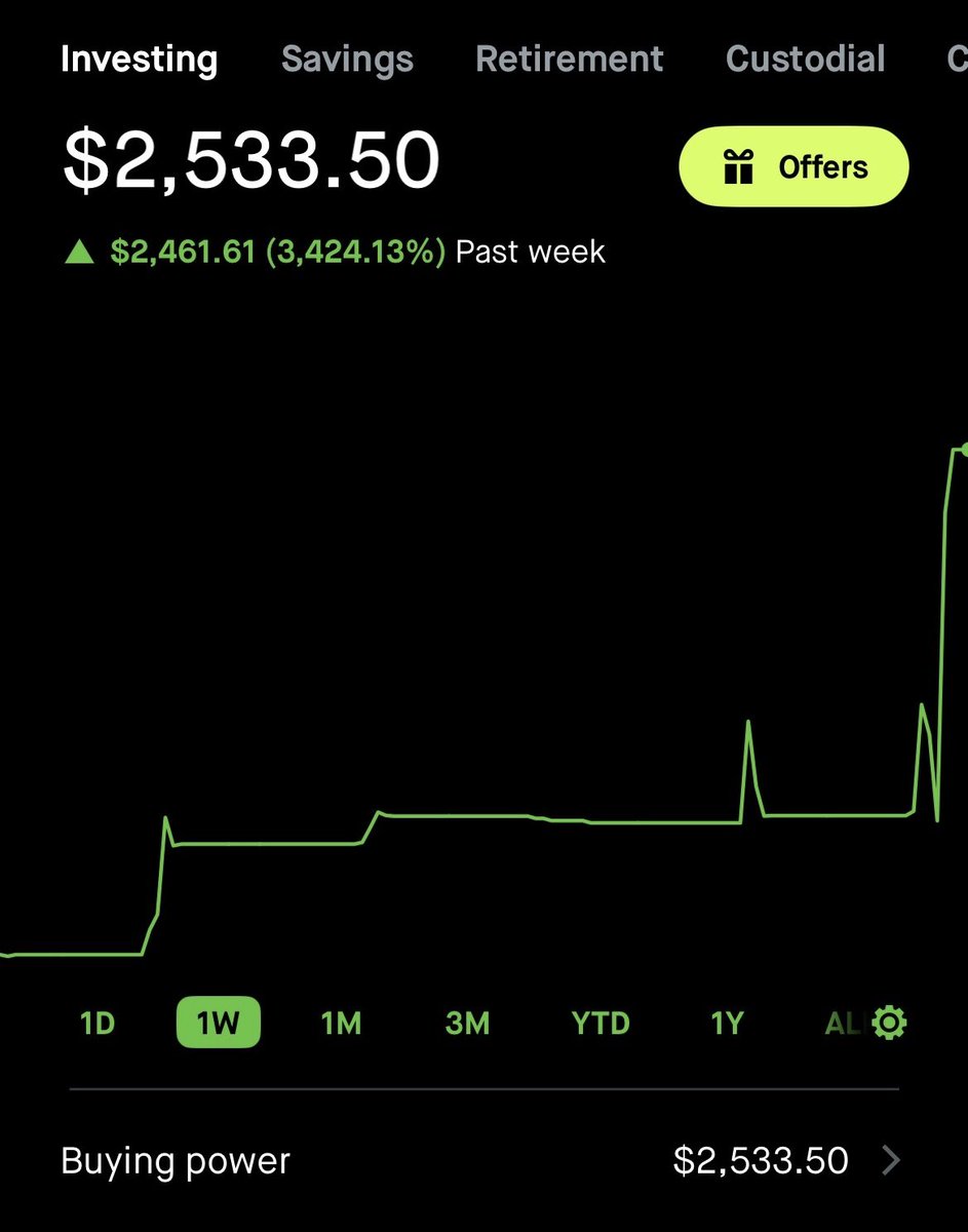MythicalBets's tweet photo. @Prophitcy dude you’re actively changing my life…i had less than $200 a week ago https://t.co/CIixVO8Jpe