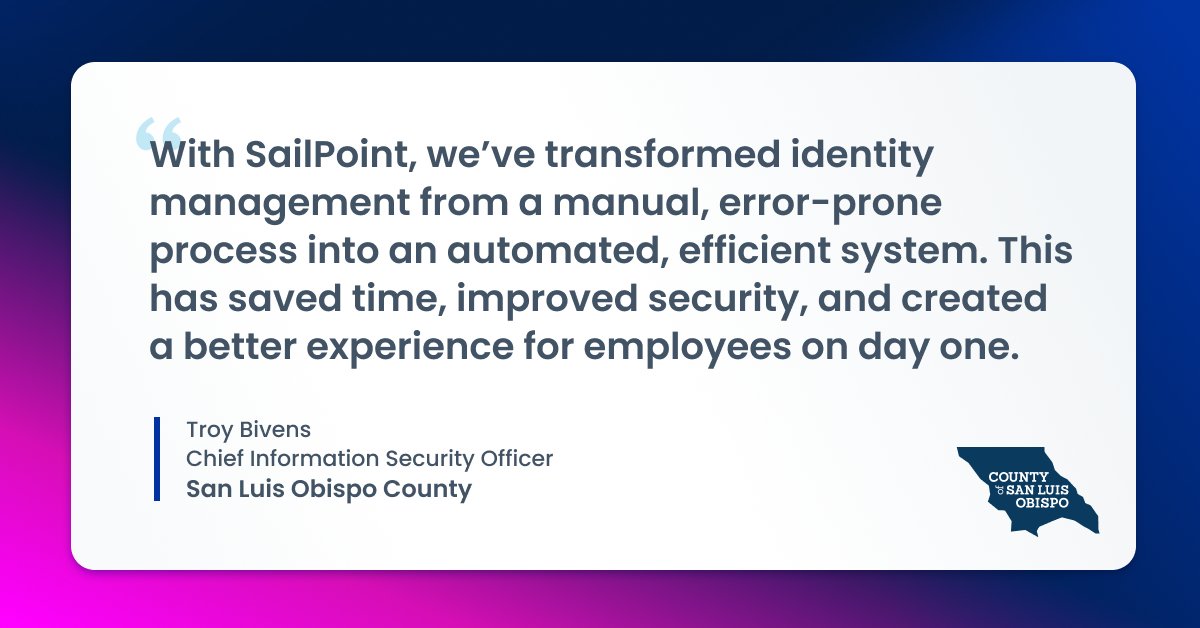 SailPoint tweet media