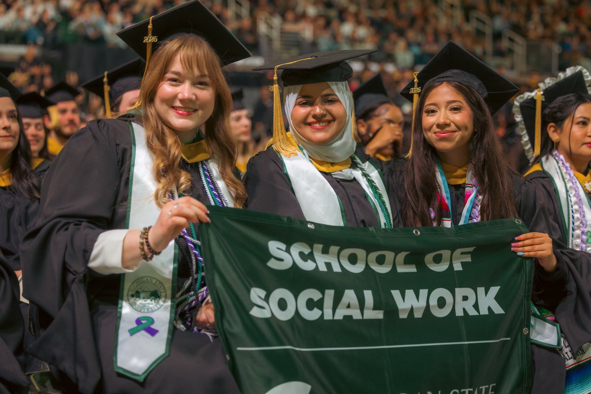 MSUSocialWork's tweet photo. Degree = Mastered ✅
#MSUSocialWork | #MSUSocialScience https://t.co/KsdPLschcZ