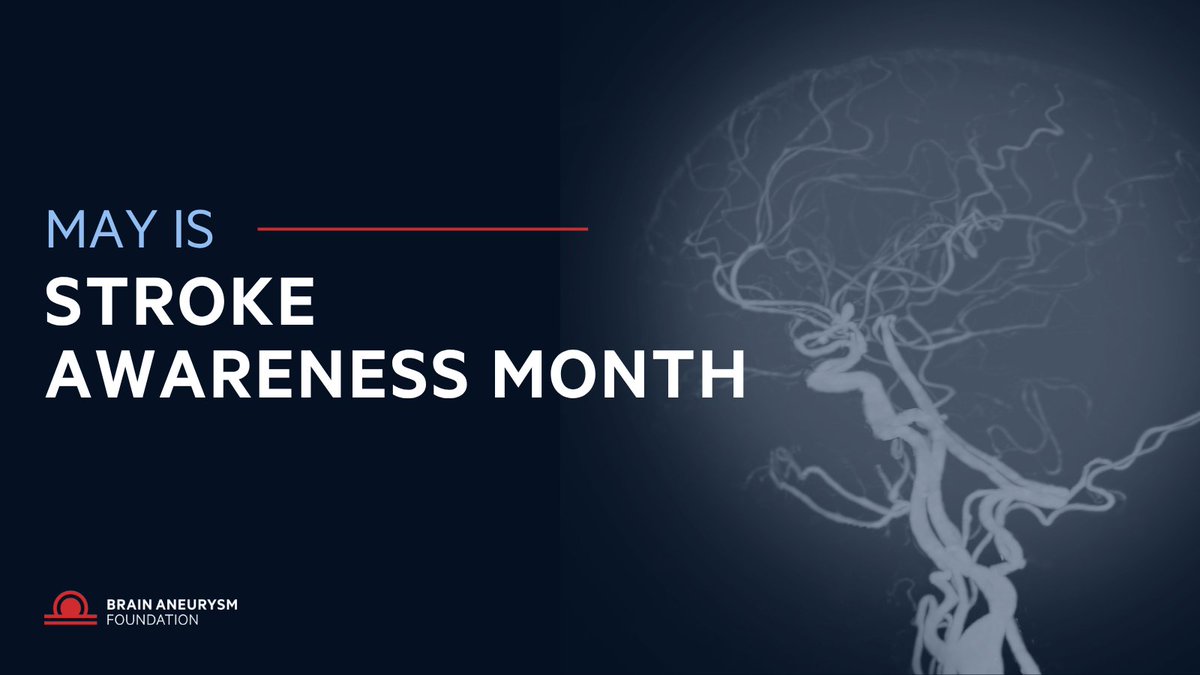 May is Stroke Awareness Month. Brain aneurysms and strokes can share the same warning signs — knowing them could save your life or someone else's. Learn the signs. Act fast. Call 9-1-1.
#StrokeAwarenessMonth #BrainAneurysmAwareness #BEFAST