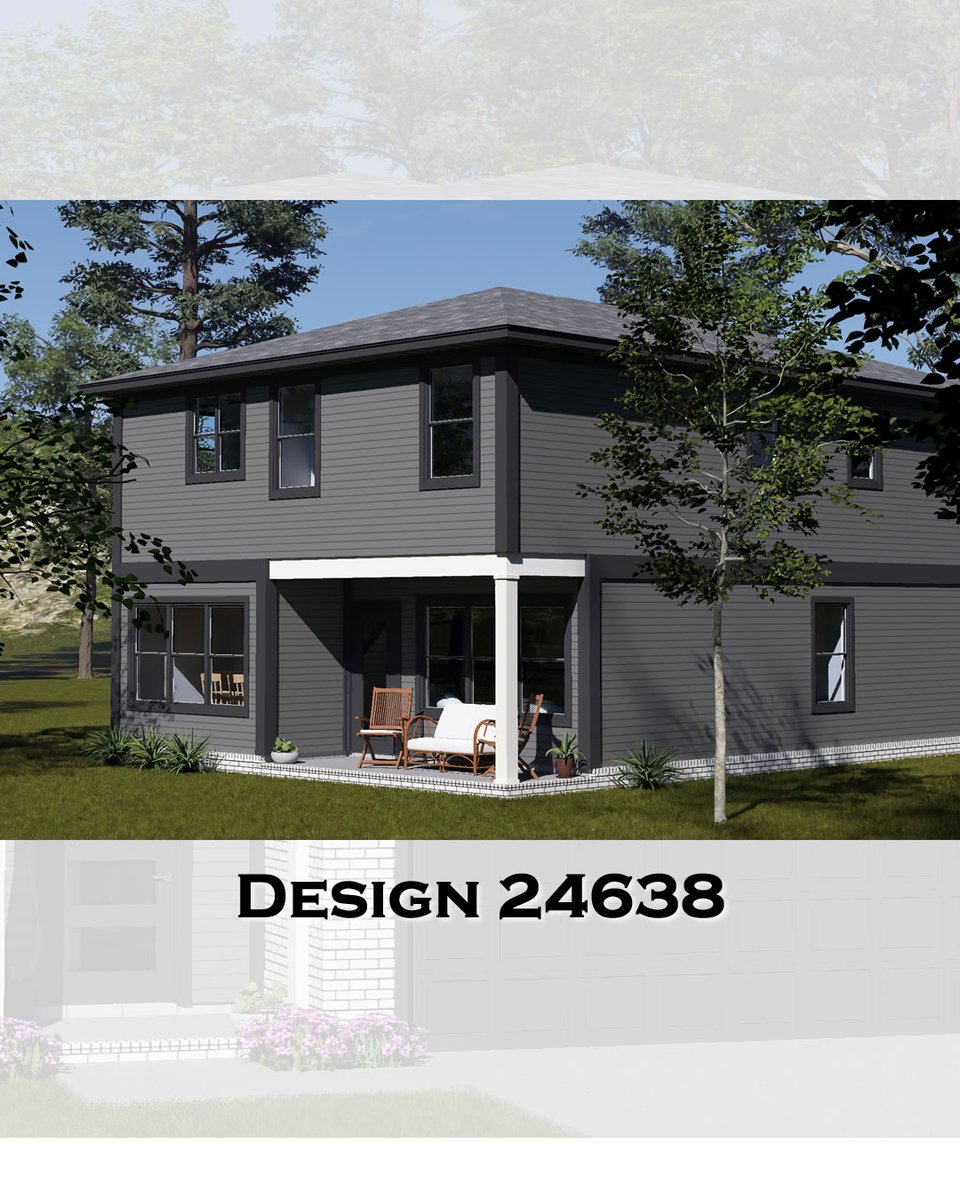 DesignBasicsLLC's tweet photo. Plan 24638 = modern, functional, and built for real life   🏡
 
    Open layout ✔️
    Kitchen island ✔️
    Great flow ✔️
 
    Take a look: https://t.co/kpcthN9CRu
 
    Would you prioritize kitchen space or living space? 🤔
 
    #DesignBasicsHomePlans #floorplans #HomeDesign #DreamHome #HousePlans