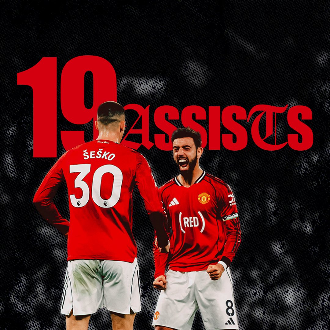 NinetayFour's tweet image. Manchester United 2-1 Brentford Edits

🔴⚪️⚫️

Kobbie Mainoo
Casemiro
Benjamin Sesko
Bruno Fernandes 19 Assists

#graphicdesign #footballedit #mufc