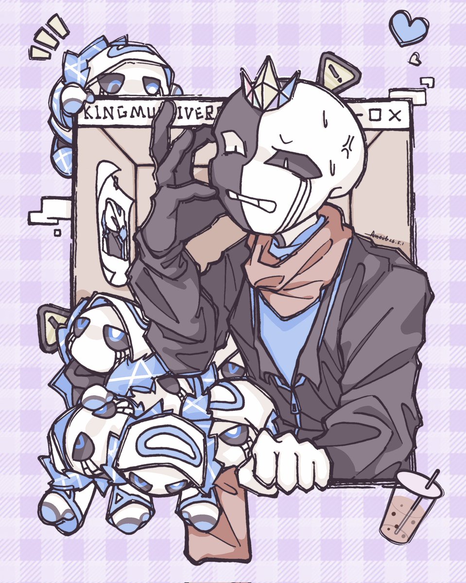 Antil_404's tweet photo. kmv正在将404一只一只地丢出他的窗口🍪#alphatale #undertaleAU #kingmultiverse #kingmultiversesans #error404 #error404sans #blueoreo https://t.co/LjEiqx85Tf