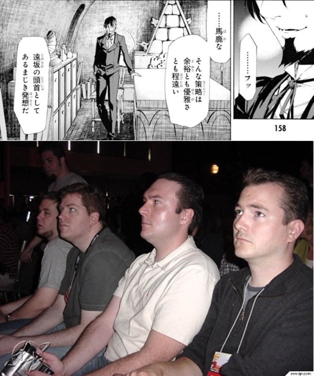 遠坂時臣
「あのライダー相手にはアサシンの間諜を使った策略で追い詰めれば良かったか……」
↑
脱落した百貌
「「「そうだよ！それが我らの正しい使い方だよ！！」」」

遠坂時臣
「いや、ナンセンスだ。そんなものは優雅とは程遠い」
↑
脱落した百貌
「「「こいつ……………」」」