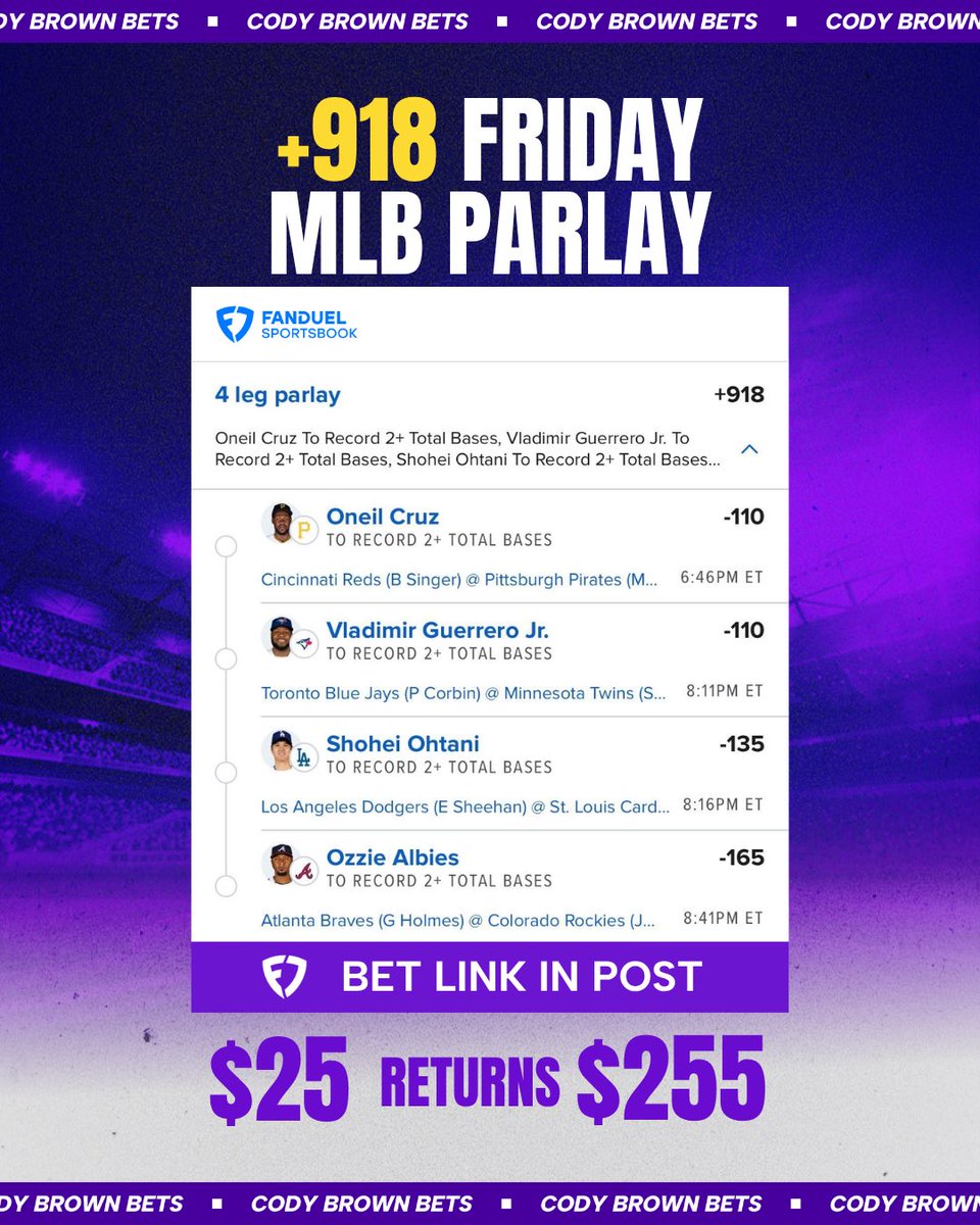 Cody Brown Bets tweet media