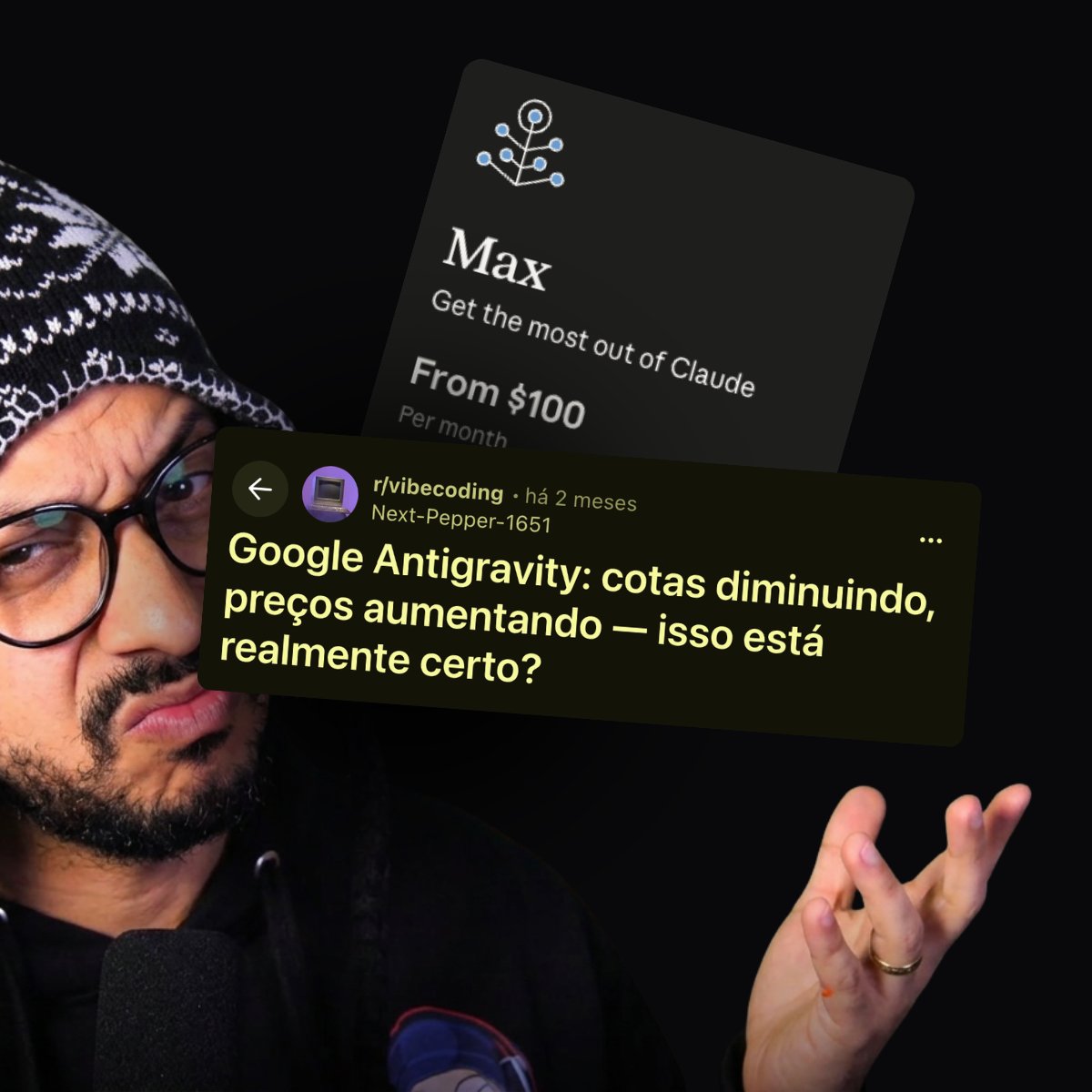 manodeyvin's tweet photo. github copilot grátis, gemini ilimitado, claude sem freio. a lógica era de biqueira: a primeira é de graça. agora que você se acostumou, o preço real apareceu. 

https://t.co/NrfALDBMVE https://t.co/ZD3M70JSRl
