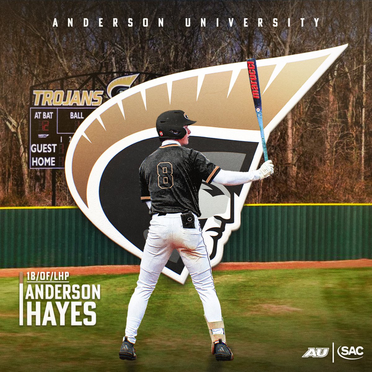AndersonHayes_'s tweet photo. Blessed and excited to announce my commitment to Anderson University. I want to thank God for the ability to play baseball. I also want to thank all my coaches, teammates, and especially my family. Huge thanks to the Anderson University coaching staff for believing in me! https://t.co/wlphsDwkXD