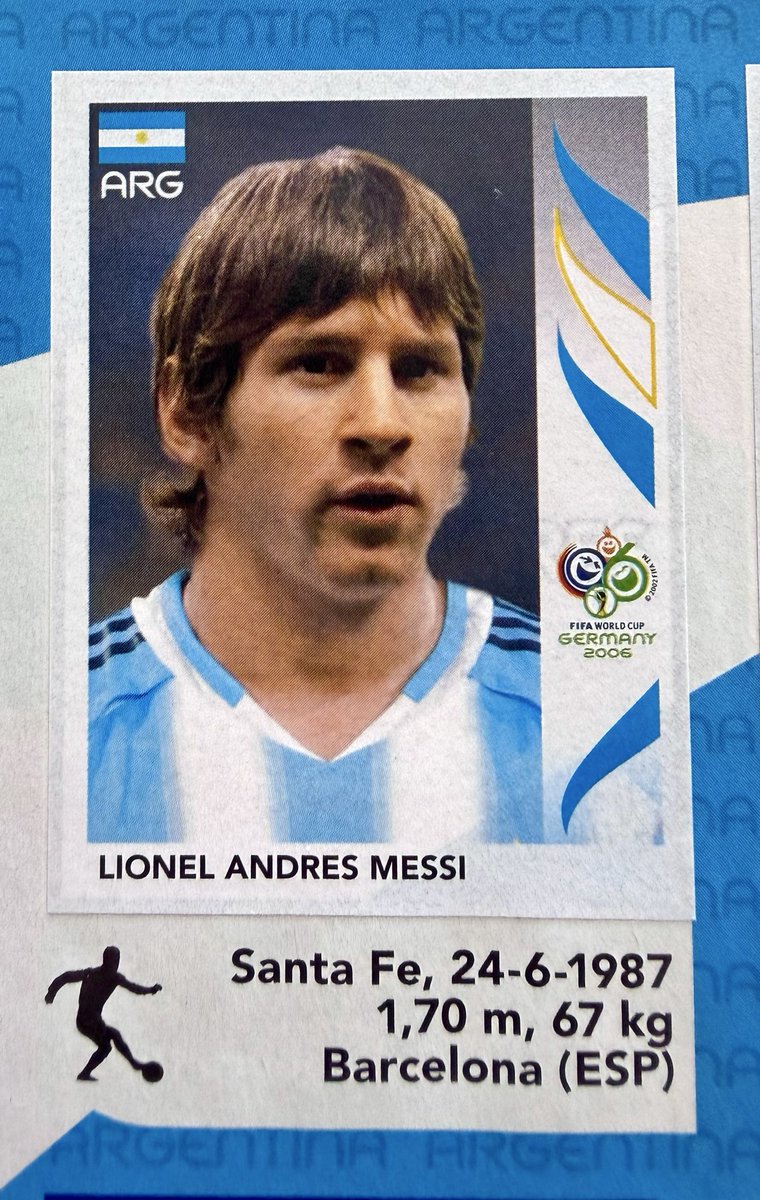 fdbedout's tweet image. Copa Mundo 2026, la última vez que los veamos en el álbum Panini con sus selecciones. 

Juntos llegan al récord de 6 mundiales disputados. 

Debutaron en Alemania 2006. (La misma ubicación en el álbum con sus selecciones )

Se cierra una rivalidad futbolística inolvidable.