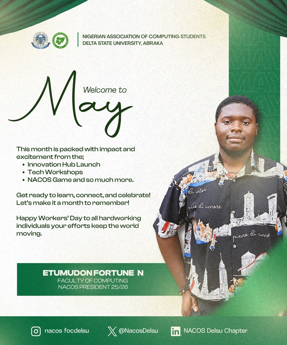 NACOS Faculty of Computing Delsu tweet media