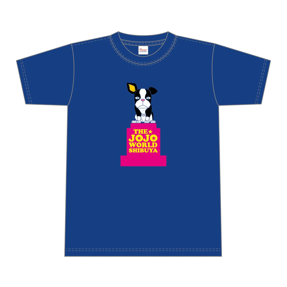 ジョジョの奇妙な冒険　ジョジョワールド　Tシャツ　1周年　Mサイズ　半袖　イギー 公式】THE☆JOJO WORLD(ザ ジョジョワールド)／『ジョジョの奇妙な冒険