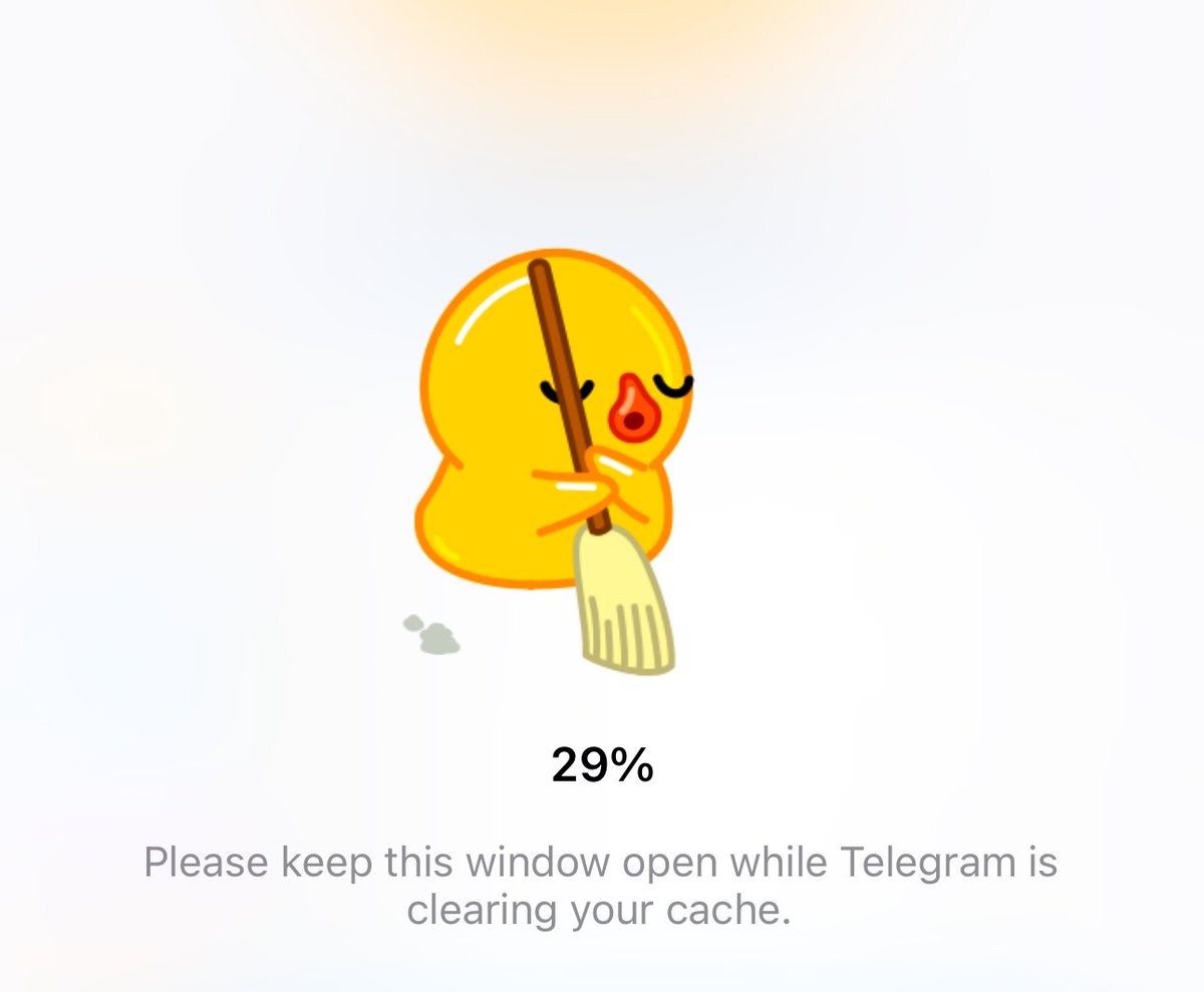 KHx0xygen's tweet photo. gmorning x family 

i have cleaned my telegram storage today, also i luv this duck how he/she cleans 😂 https://t.co/bOc4J3U2xC