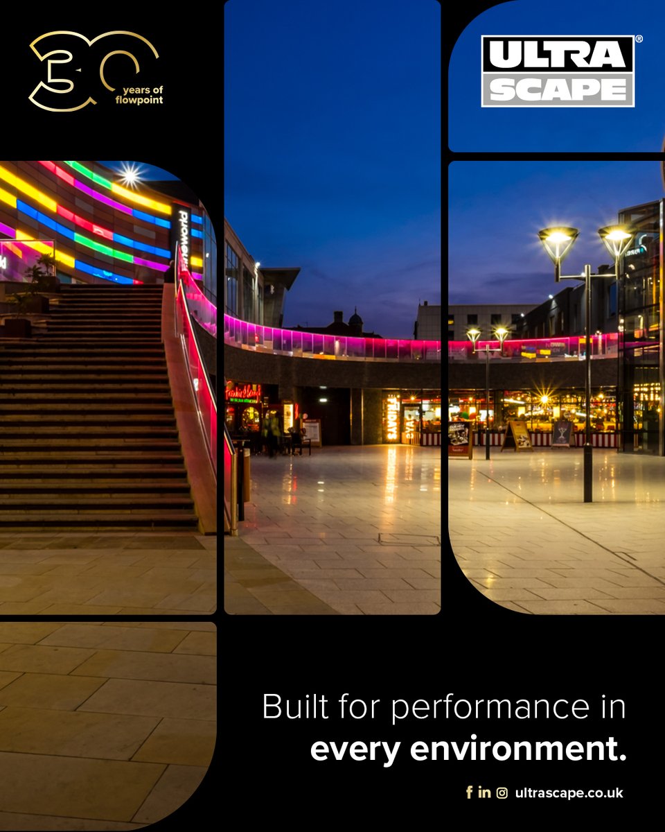 Ultrascape_UK's tweet image. Built for performance in every environment.

From patios to public realm projects, flowpoint has been trusted for over 30 years across landscaping and urban regeneration spaces.

One solution. Endless applications.

➡️ instarmac.co.uk/products/ultra…

#BuiltToLast #UltraScape #Flowpoint