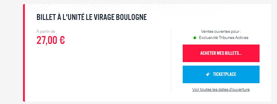 PSG Infos Billeterie tweet media