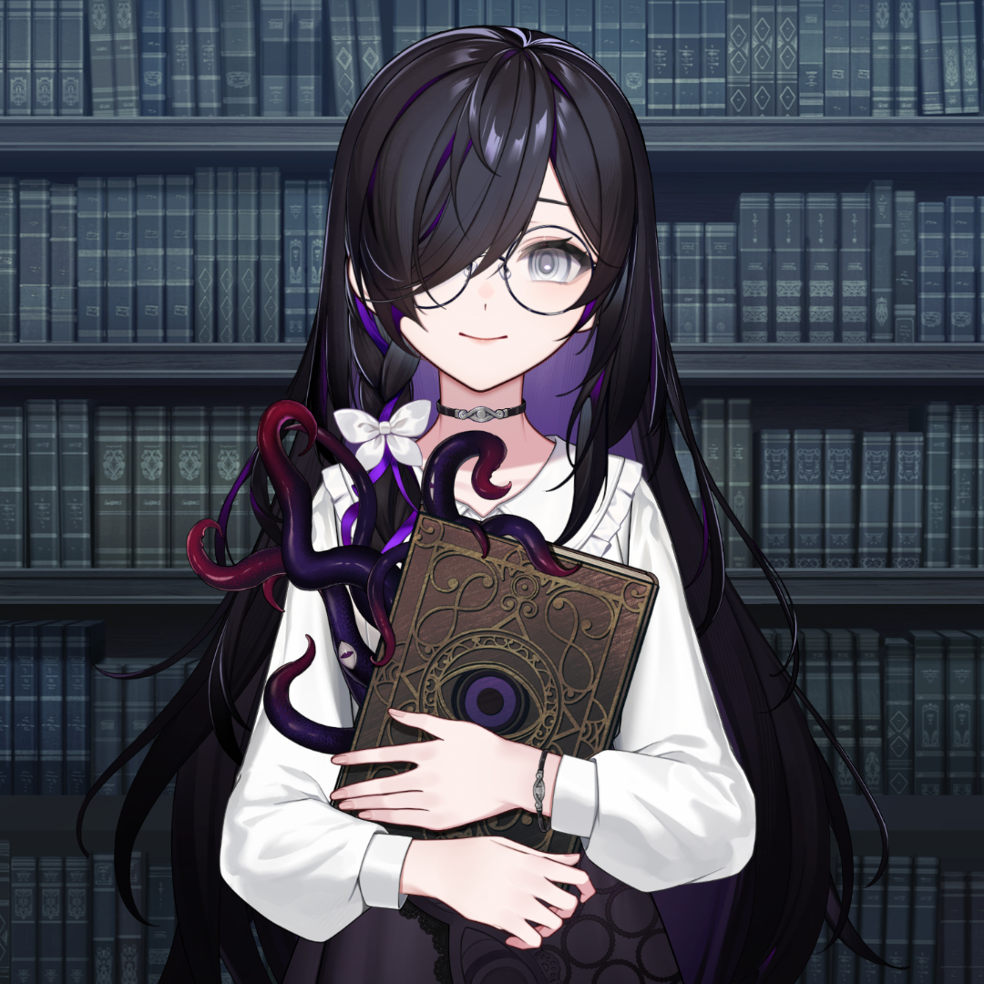 Alumina Bloomveil 📖👁️ Vtuber tweet media
