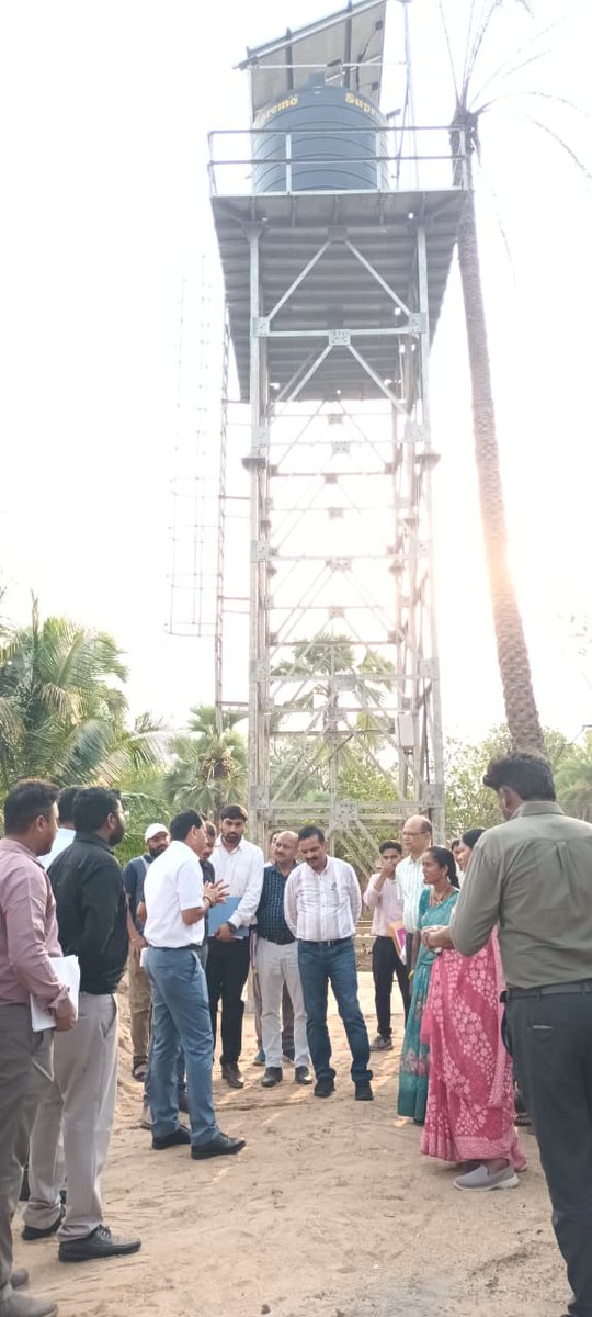 Shri K. K. Soan, AS&amp;MD-NJJM, visited solar based water supply scheme in Phaydaguda Tribal village, Block Konta, Sukma district, #Chhattisgarh, today to review the progress of #JalJeevanMission.

<a href="/PMOIndia/">PMO India</a> <a href="/CRPaatil/">C R Paatil</a> <a href="/VSOMANNA_BJP/">V. Somanna</a> <a href="/HMOIndia/">गृहमंत्री कार्यालय, HMO India</a> <a href="/ChhattisgarhCMO/">CMO Chhattisgarh</a> <a href="/SukmaDist/">Sukma</a> <a href="/NITIAayog/">NITI Aayog</a>