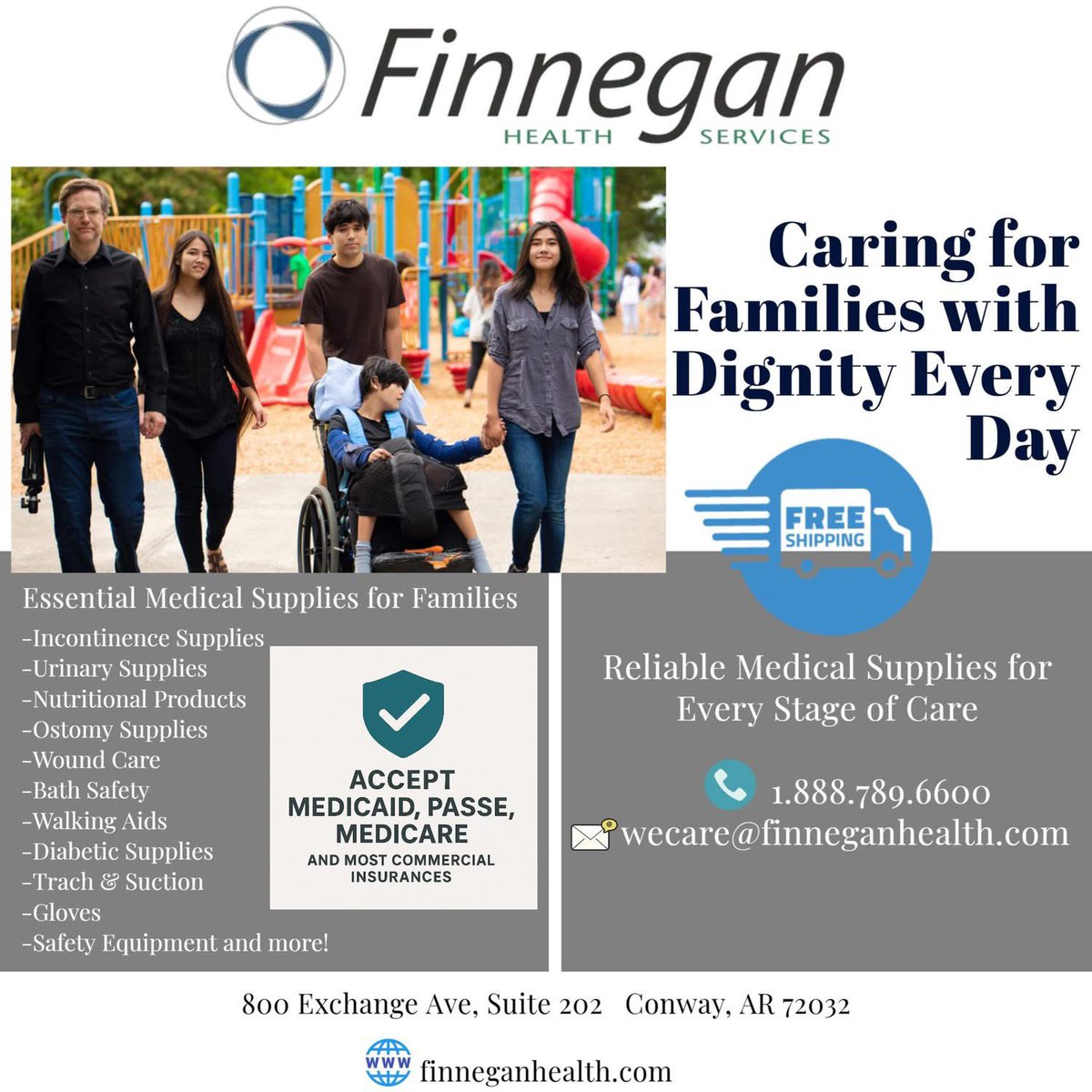 FinneganHealth's tweet image. From #incontinence and #woundcare to #nutrition, mobility, and more — Finnegan is here to support your family with dignity &amp;amp; dependable care.  

Call us today to get the supplies you need delivered right to your door. 📞 1.888.789.6600

 #MedicalSupplies #OstomyCare #DiabeticCare