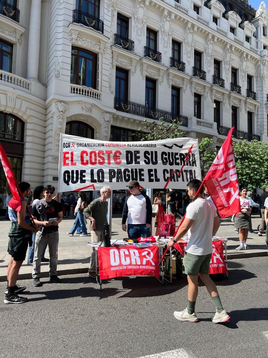 comunistas_ocr's tweet image. 🔴 ¡Día internacional de los trabajadores! ¡Qué viva la clase obrera!
#OCR #ICR #1M